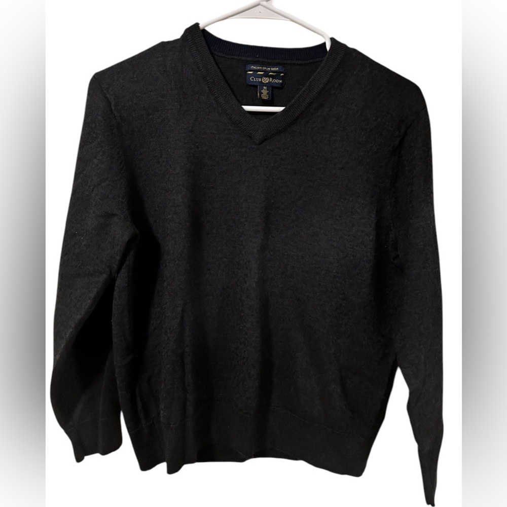 Club Room gray wool sweater